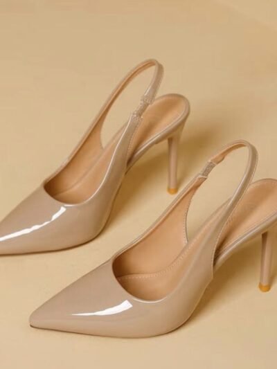 Nude High Heel Pumps