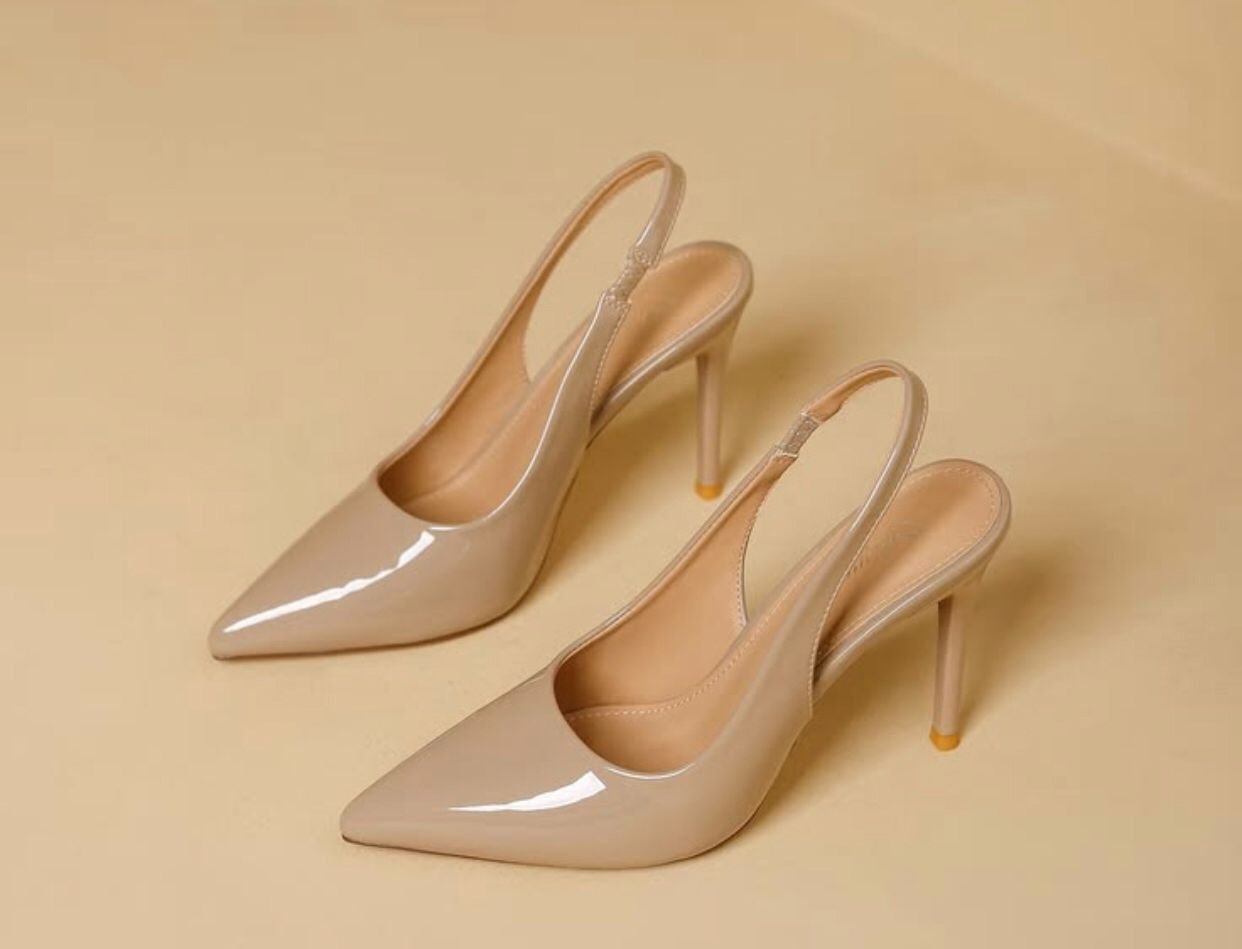 Nude High Heel Pumps